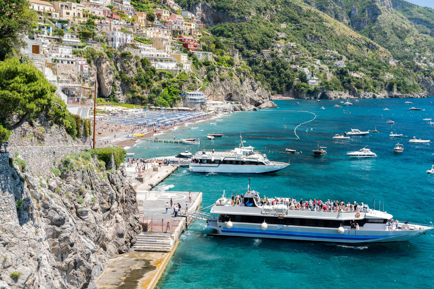 Amalfi Yatch vacation